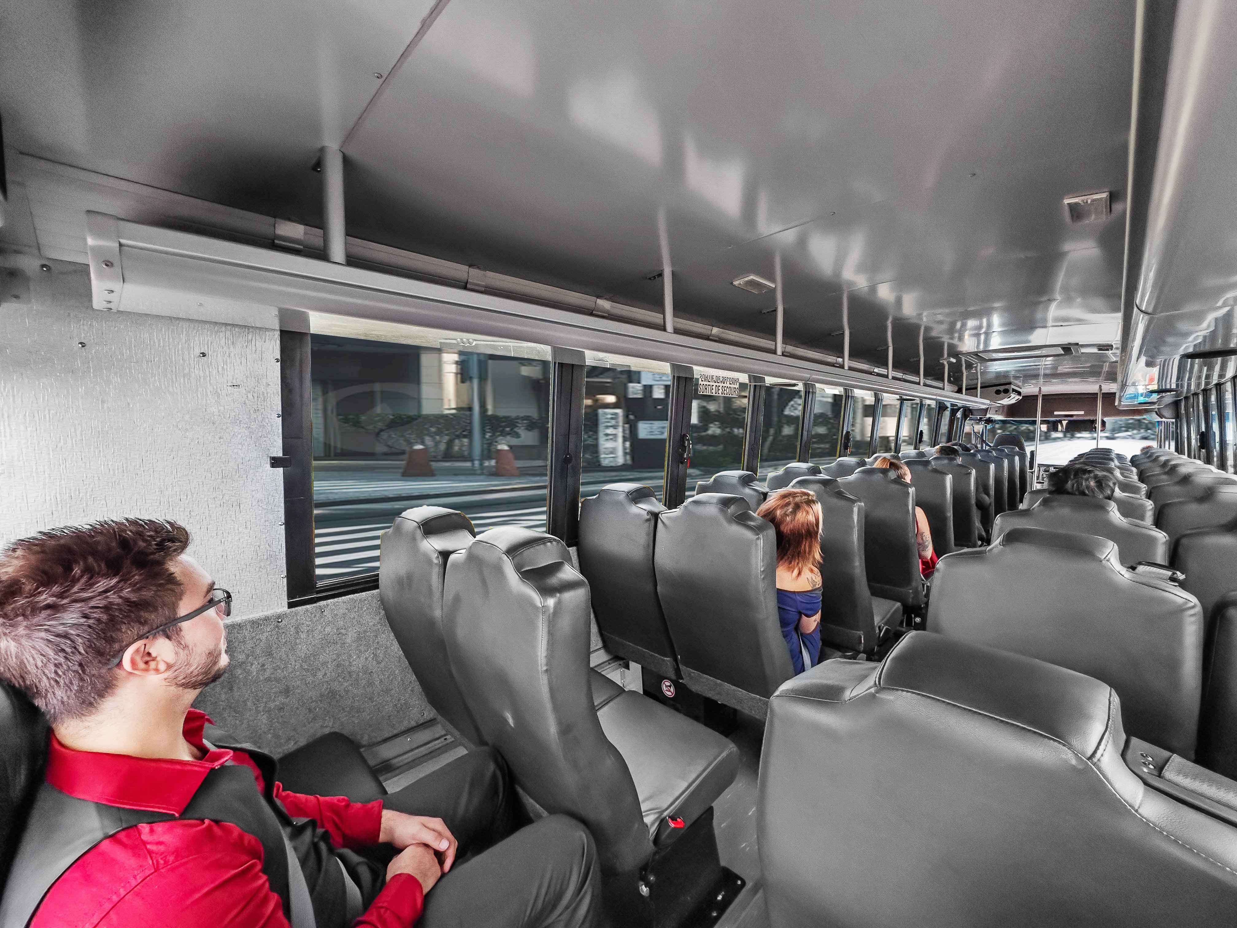 36 Passenger Shuttle Bus people 1