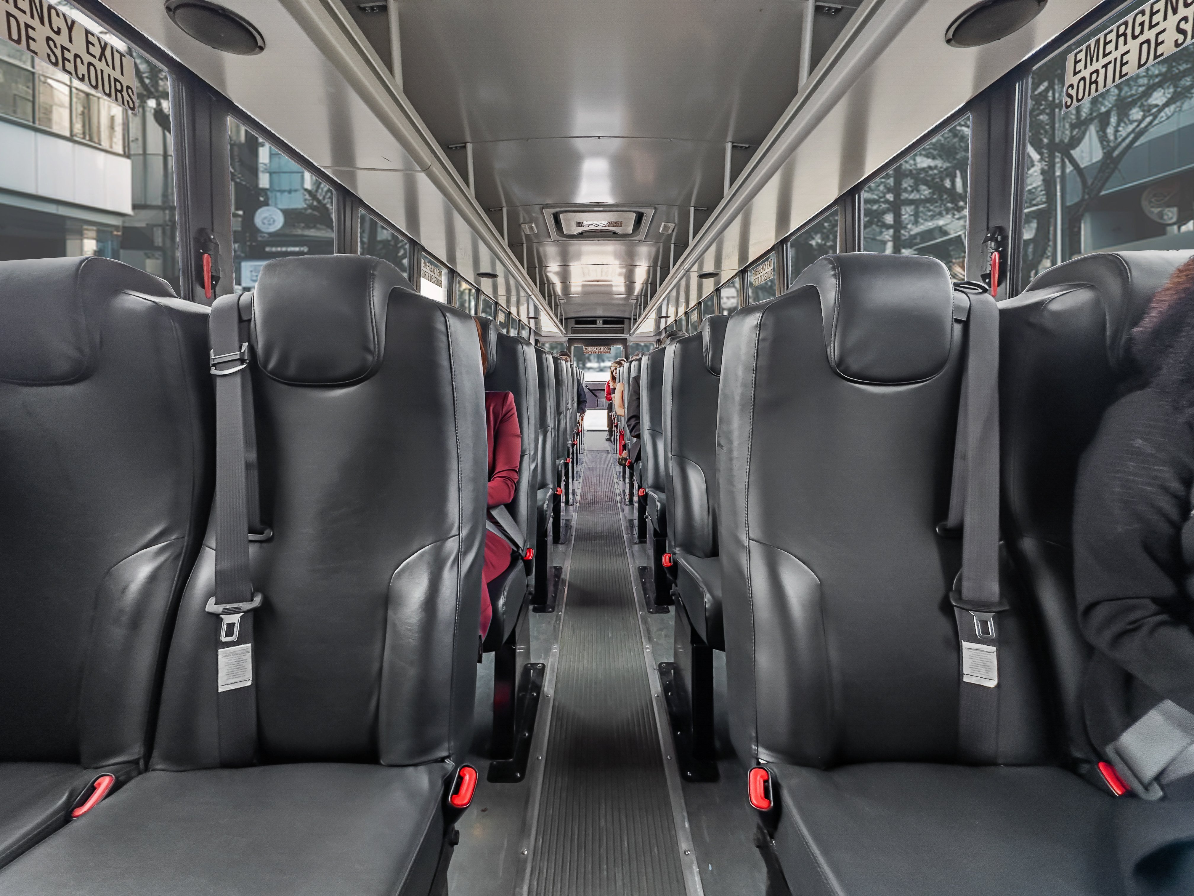 36 Passenger Shuttle Bus people 5