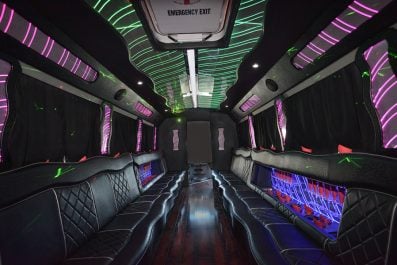 Black Party Bus
